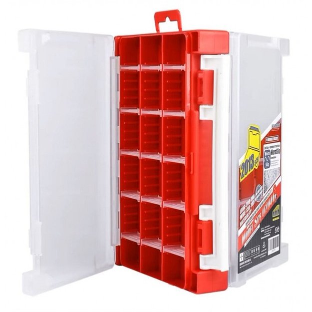 BEARKING Dvipusė Masalų Dėžutė Lure Box H2013 (20 x 13 x 4.3cm)