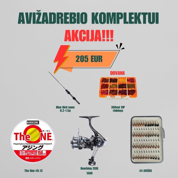 Rinkinys avižadrebiui NR. 1