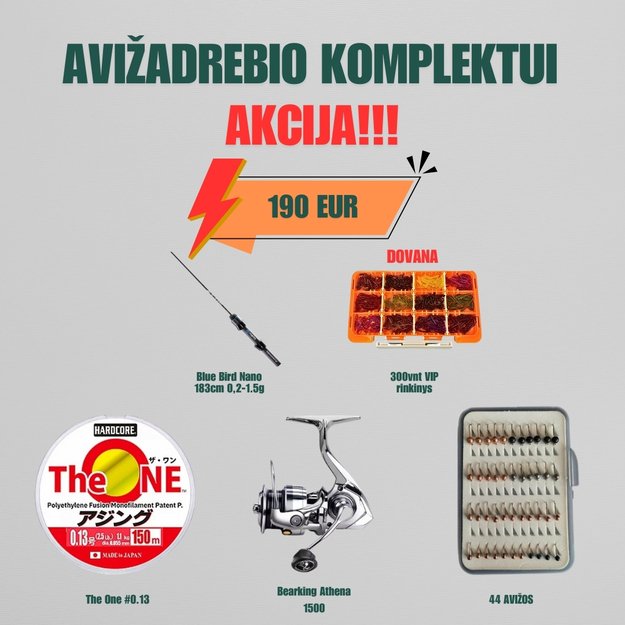 Rinkinys avižadrebiui NR. 2