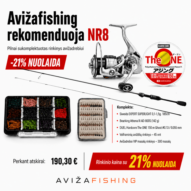 Avižadrebio rinkinys NR8