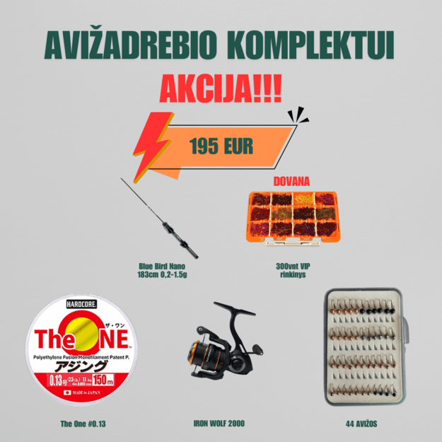 RINKINYS AVIŽADREBIUI NR. 3