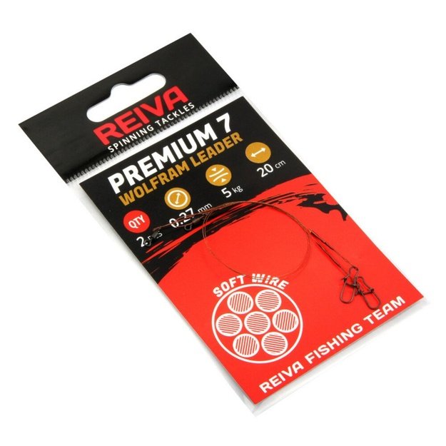 REIVA minkšti pavadėliai Premium 1x7 25cm (skirtingi storiai) 2vnt/pak