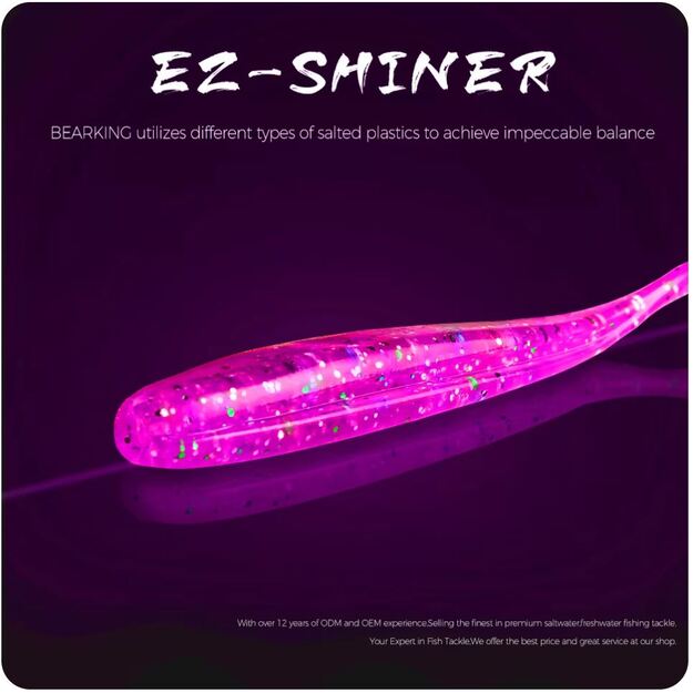 BEARKING guminukai L01 EZ Shiner - 2" (50mm 1g) 20vnt/pak