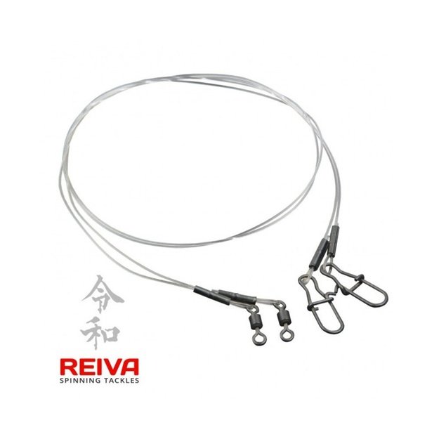REIVA fluorokarbono pavadėliai 0,35-0,60mm (Skirtingi dydžiai) 30-40cm 2vnt/pak