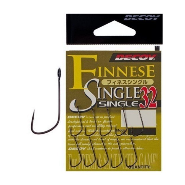 DECOY kabliukai Finesse Single 32 (Nr.12-2)
