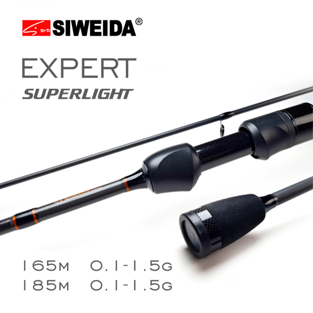 Spiningas Siweida EXPERT SUPERLIGHT 0,1-1,5g. 165cm  1