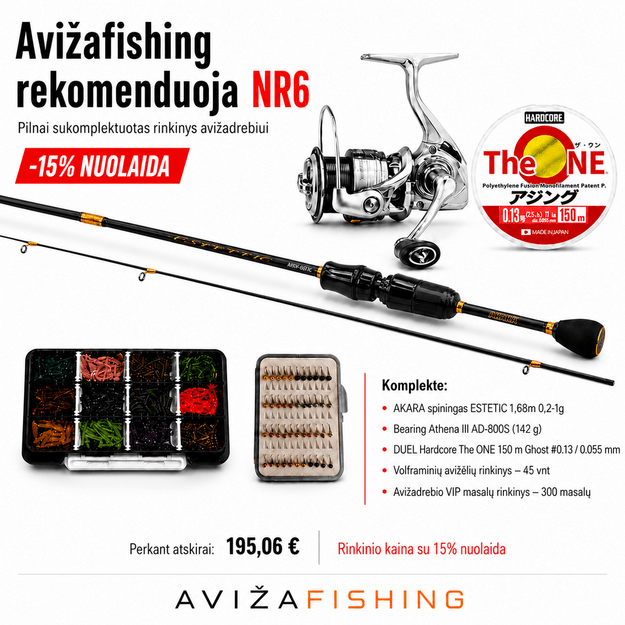 Avižadrebio rinkinys NR6
