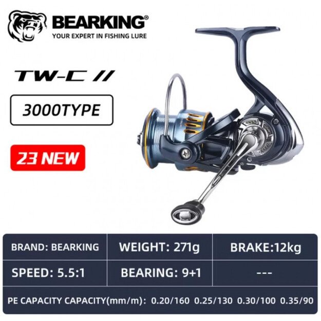 BEARKING ritė TW-C Upgrade II 3000