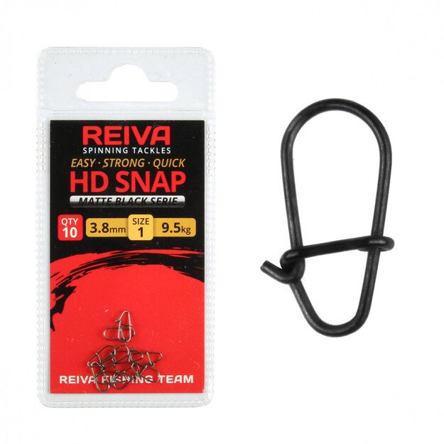 REIVA spynelės HD Snap (Nr.00-5) 10vnt/pak 1
