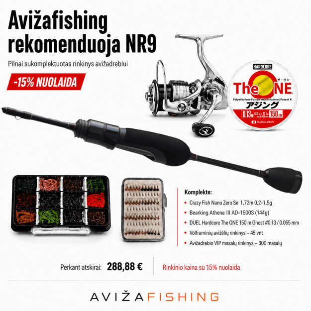 Avižadrebio rinkinys NR9