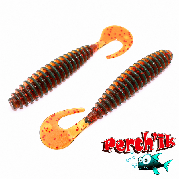 Perch'ik Worm Tail 51mm 2" 10vnt/pak