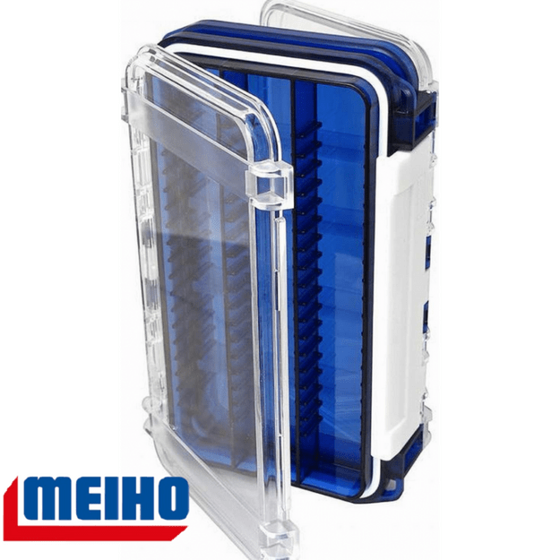 MEIHO dėžutė Bousui WG Double Sided Tackle Case Blue 175x105x43mm 2