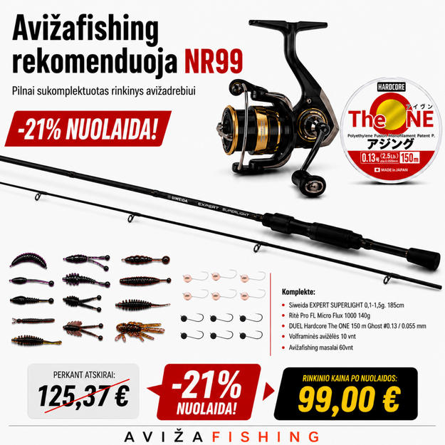 Avižadrebio rinkinys NR99